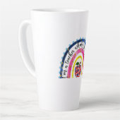 Tasse Latte Professeur Art Fier Je Suis Enseignant (Angle gauche)