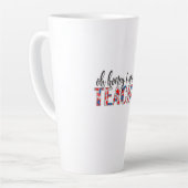 Tasse Latte Professeur Art Je Suis Ce Professeur (Angle gauche)