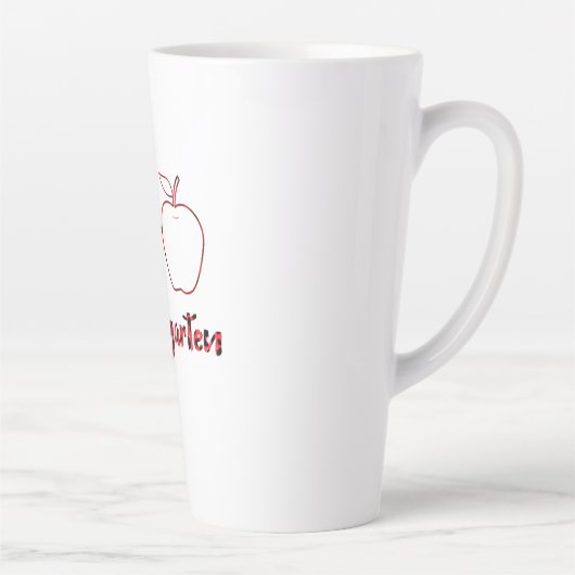 Tasse Latte Professeur Art Kis Pour Enseignant (Droite)