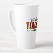 Tasse Latte Professeur Art Meilleur enseignant Evers (Angle gauche)