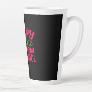 Tasse Latte Professeur Cadeaux Joyeux En Ligne Premier Jour