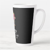 Tasse Latte Professeur Cadeaux | Un Enseignant Prend La Main (Droite)