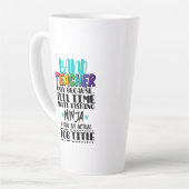 Tasse Latte Professeur De Bande Seulement Parce Que Multi-Tâch (Angle gauche)