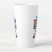 Tasse Latte Professeur De Bande Seulement Parce Que Multi-Tâch (Devant)
