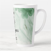 Tasse Latte Professeur de la Saint-Patrick (Droite)