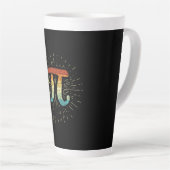 Tasse Latte Professeur de mathématiques Cute Pi (Angle droit)