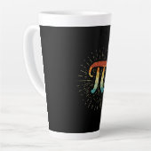 Tasse Latte Professeur de mathématiques Cute Pi (Angle gauche)