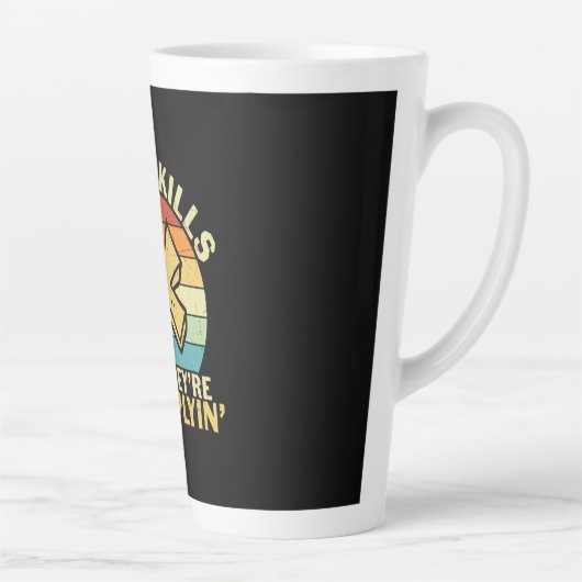 Tasse Latte Professeur de mathématiques J'ai des compétences (Droite)