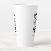 Tasse Latte Professeur retraité Chef de l'école Retraite sur m (Devant)