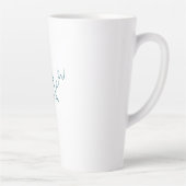Tasse Latte Professional elegant modern minimalist plain (Droite)