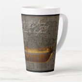 Tasse Latte Profile Painting of Ship Jersey (Angle droit)
