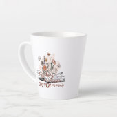 Tasse Latte Profitez de chaque instant, message positif (Angle gauche)