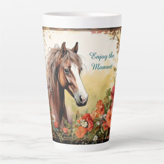 Tasse Latte Profitez du Cheval Moment