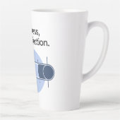 Tasse Latte Progrès, pas perfection (Droite)