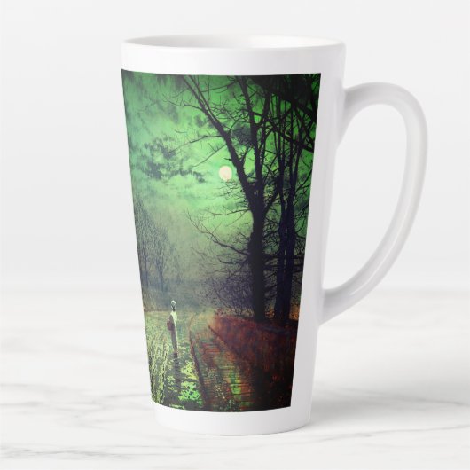 Tasse Latte Promenade au clair de lune (Droite)