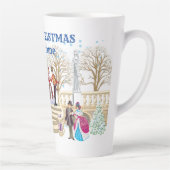 Tasse Latte Promenade hivernale (Droite)