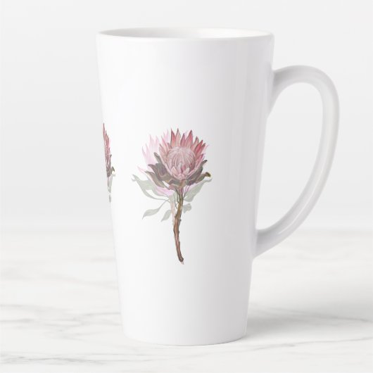 Tasse Latte protea flowers (Droite)