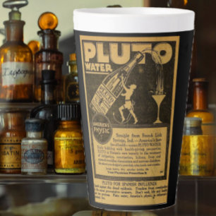 Tasse Latte publicité vintage de médicaments toniques contre l