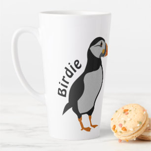 Tasse Latte Puffin Atlantique debout La Bonne Chuck Birdie