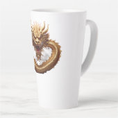 Tasse Latte Puissance du Dragon Chinois (Angle droit)