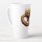 Tasse Latte Puissance du Dragon Chinois (Angle gauche)