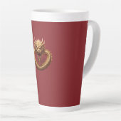 Tasse Latte Puissance du Dragon Chinois (Angle droit)