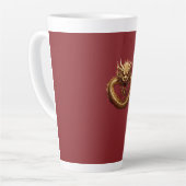 Tasse Latte Puissance du Dragon Chinois (Angle gauche)