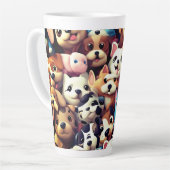 Tasse Latte Puppy Love please  (Angle gauche)