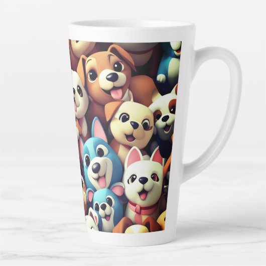 Tasse Latte Puppy Love please  (Droite)