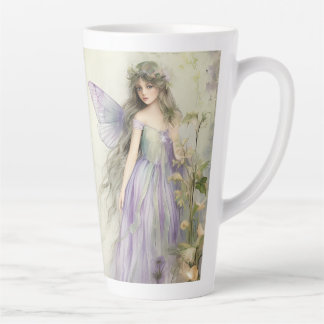 Tasse Latte Purple Fairy (matching lined journal available)