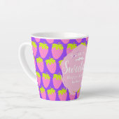 Tasse Latte Purple fraise (Angle gauche)