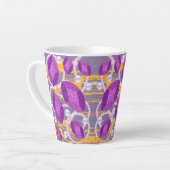 TASSE LATTE PURPLE GEMS (Angle gauche)