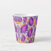 TASSE LATTE PURPLE GEMS (Devant)