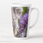 Tasse Latte Purple Jacaranda Koala Ours, (Droite)