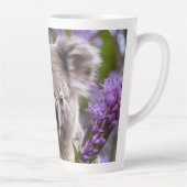Tasse Latte Purple Jacaranda Koala Ours, (Droite)
