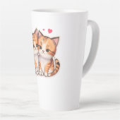 Tasse Latte “Purr-fect Pair” “Double the Whiskers, Double the  (Angle droit)