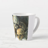 Tasse Latte Pyramide des crânes Paul Cezanne Peinture Art (Angle droit)