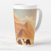 Tasse Latte Pyramides (Angle droit)