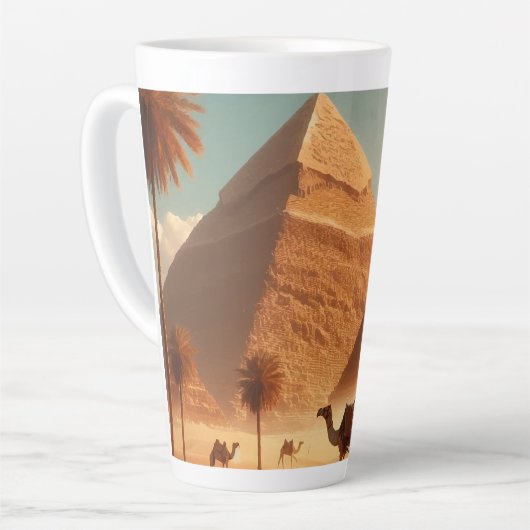 Tasse Latte Pyramides (Angle gauche)