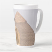 Tasse Latte Pyramides de Giza Sphinx Pharaon Égypte ancienne V (Angle droit)