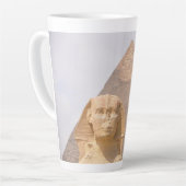 Tasse Latte Pyramides de Giza Sphinx Pharaon Égypte ancienne V (Angle gauche)
