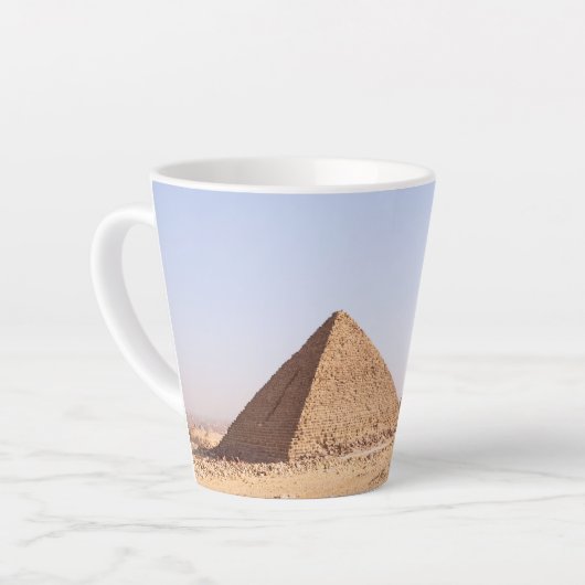 Tasse Latte Pyramides de Gizeh (Angle gauche)