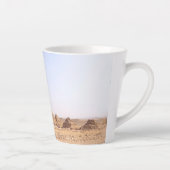 Tasse Latte Pyramides de Gizeh (Droite)
