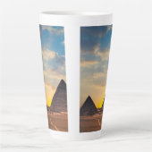 Tasse Latte Pyramides d'Égypte (Devant)