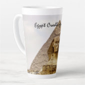 Tasse Latte Pyramides d'Égypte (Angle gauche)