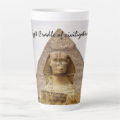Tasse Latte Pyramides d'Égypte (Devant)