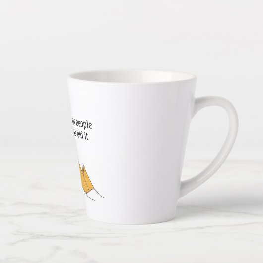 Tasse Latte Pyramides Sphinx Egypte ancienne Khufu Pharoah (Droite)