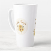 Tasse Latte Quand quelque chose va mal dans la vie... (Angle gauche)