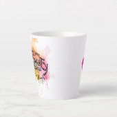 Tasse Latte Quartier général du Parti de la peinture (Devant)