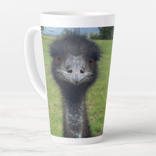 Tasse Latte Que regarde l'UEM ? (Angle gauche)